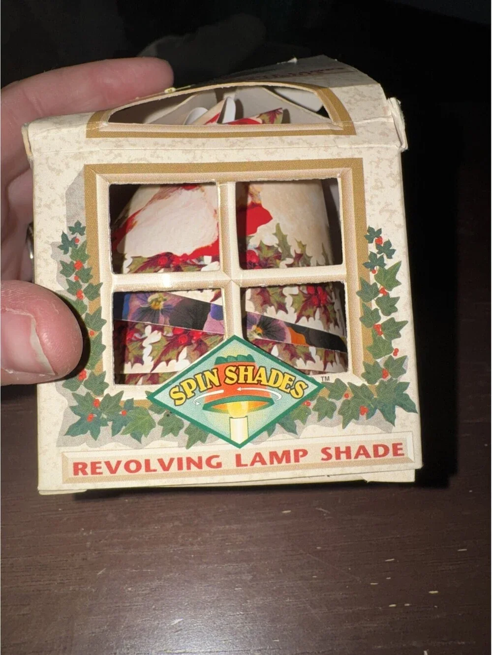 Revolving Lamp Shades Set4 Electric Candle Replacement Shades Christmas & Floral